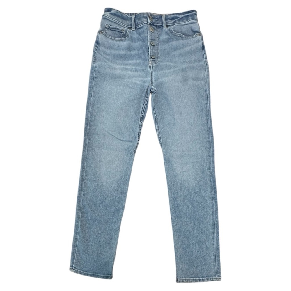 Gap | Girls Teen Sky High Rise Skinny Ankle Jeans in Medium Wash | Size 18 | NEW